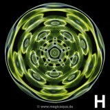 Ton H oktaviert auf 30,38 Hz - Wasserklangbild - Wasserklangfoto - MagicAqua