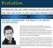 Cymatics article about Michael Memminger